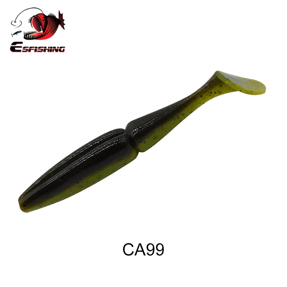 ESFISHING Fishing Lure Easy Shiner 100mm125mm155mm 200mm pesca isca artificial Silicone Bait Leurre Souple pike bass