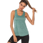 WANAYOU Sleeveless Yoga Shirts Women Quick Dry Running Sports Tank Top Sleeveless Fitness Gym Workout Top Yoga Vest
