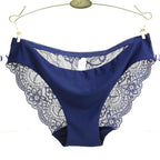 Woman Lace Panties Sexy Transparent Panty Low-Rise Cotton crotch Briefs Plus Size Ladies Underwear Intimates New Hot Sale
