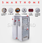 High Speed Hand Dryer Fully Automatic Induction Hand Dryer Hotel Hand Blowing Dual Motor Jet Quick Hand Dryer 2000W