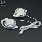3.5mm Stereo Running Earphones Sport Wired Headphones Earphone Earbud Universal For Mobile Phone Sony Samsung Computer MP3 4