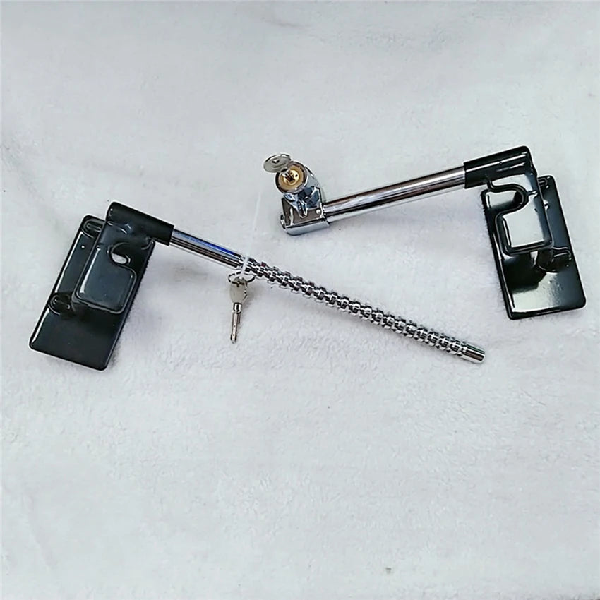 Laptop Lock Universal Notebook Keyed Security Cable Lock, 2 Keys, for Laptops without Keyholes, Laptop Cable Lock