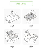 Portable Baby Wipes Heater Thermal Warm Wet Towel Dispenser Napkin Heating Box Cover For Home Car Mini Tissue Paper Warmer USB