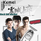 Kemei 1949 All-Metal Hair Trimmer Professional Clipper For Barber Rechargeable Men Electric Beard Shaver Hair Cutting Machine