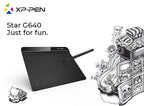 XPPen Star G640 6 x 4 Inches Drawing Tablet 8192 Level Support Windows Mac Digital Graphic Tablet for Drawing & Game OSU
