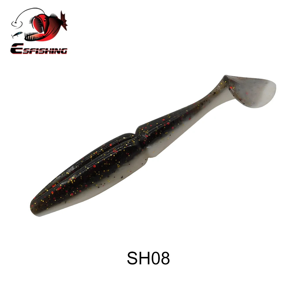 ESFISHING Fishing Lure Easy Shiner 100mm125mm155mm 200mm pesca isca artificial Silicone Bait Leurre Souple pike bass