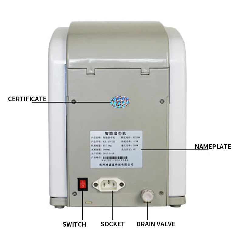 Hot cold wipes machine Business Hotel KTV Internet cafes foot bath universal towel machine Baby wipes machine heater