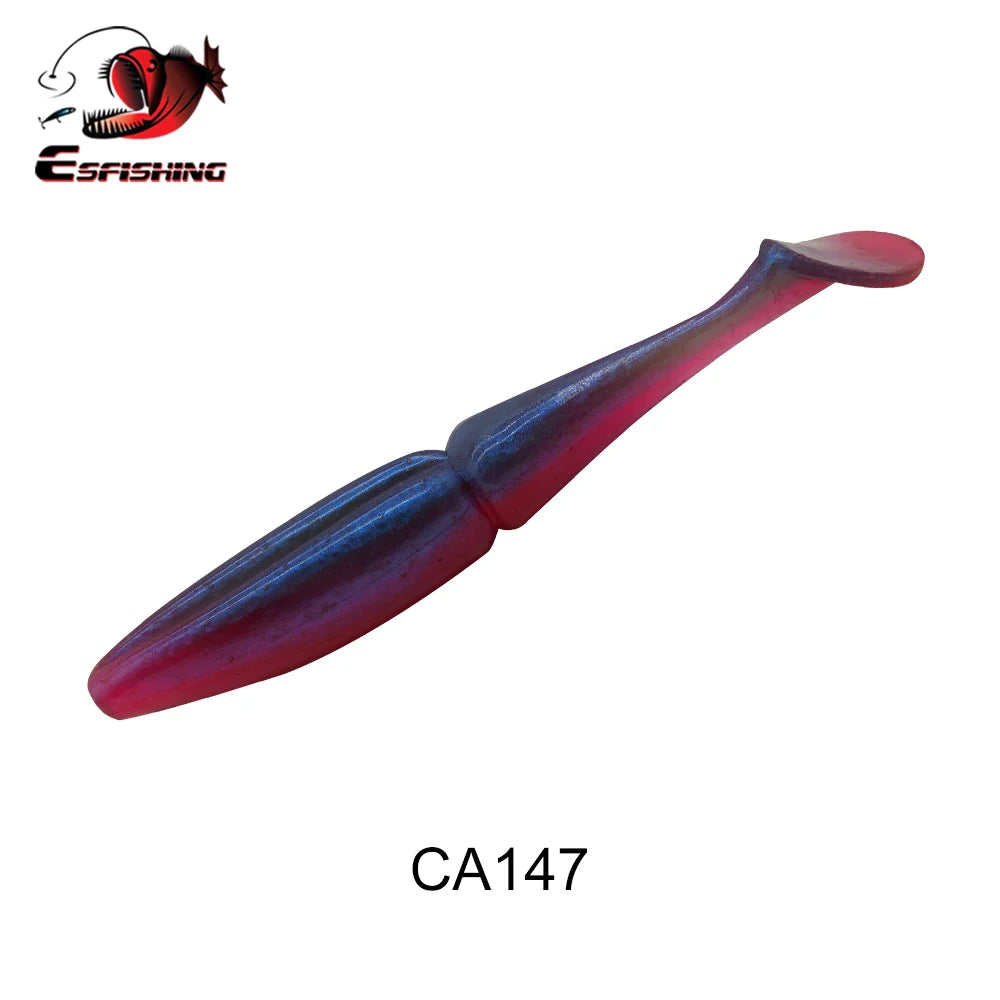 ESFISHING Fishing Lure Easy Shiner 100mm125mm155mm 200mm pesca isca artificial Silicone Bait Leurre Souple pike bass
