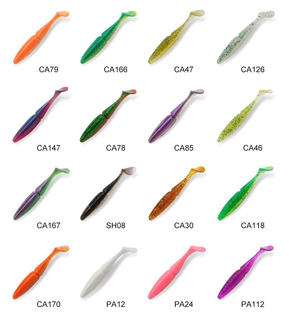 ESFISHING Fishing Lure Easy Shiner 100mm125mm155mm 200mm pesca isca artificial Silicone Bait Leurre Souple pike bass