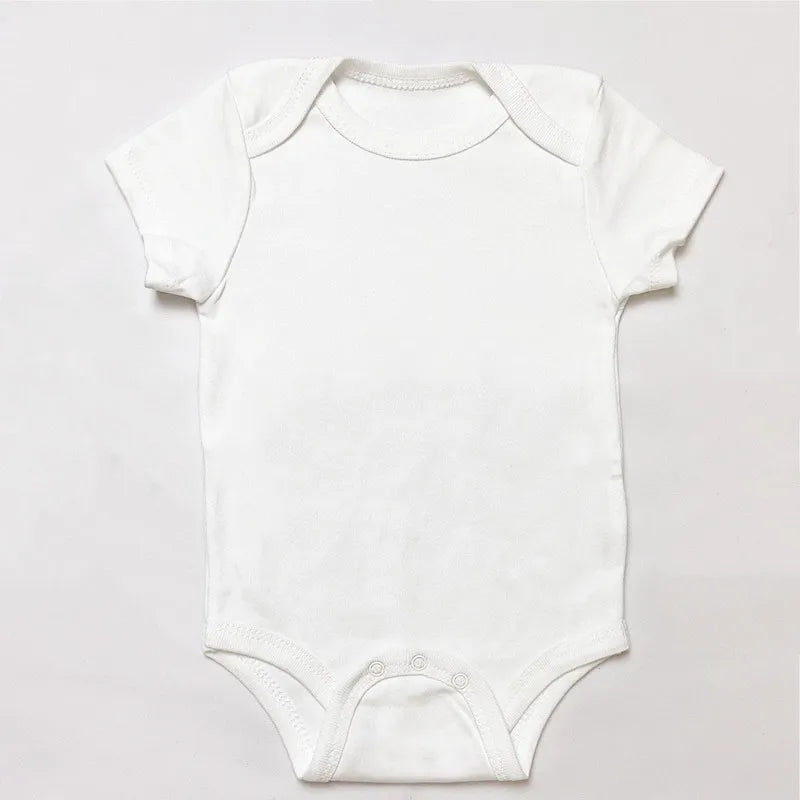 Baby Announcement See You In October Baby body Pregnancy Reveal Custom Romper Baby Shower Gift 100% Cotton