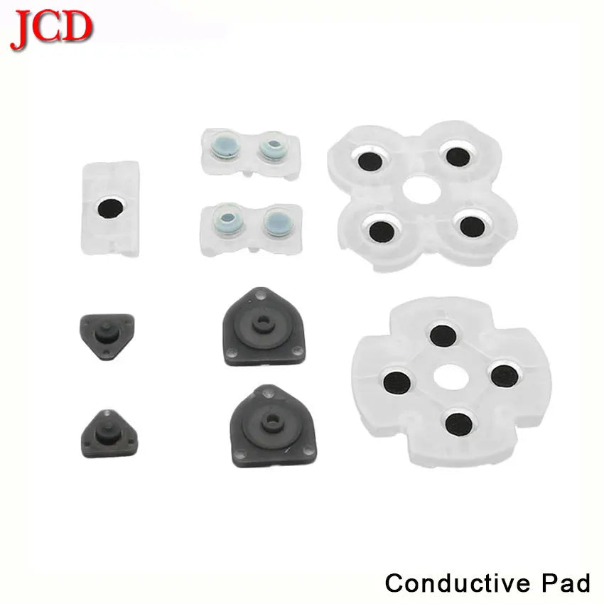 For PS4 Controller Repair Set L1 R1 L2 R2 Trigger Buttons 3D Analog Joysticks Thumb Sticks Cap Conductive Rubber Screwdriver Kit