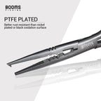 Booms Fishing F03 Fisherman's Fishing Pliers 23cm Long Nose Hook Remover Tool Stainless Steel Line Cutter Scissors Fishing Tongs