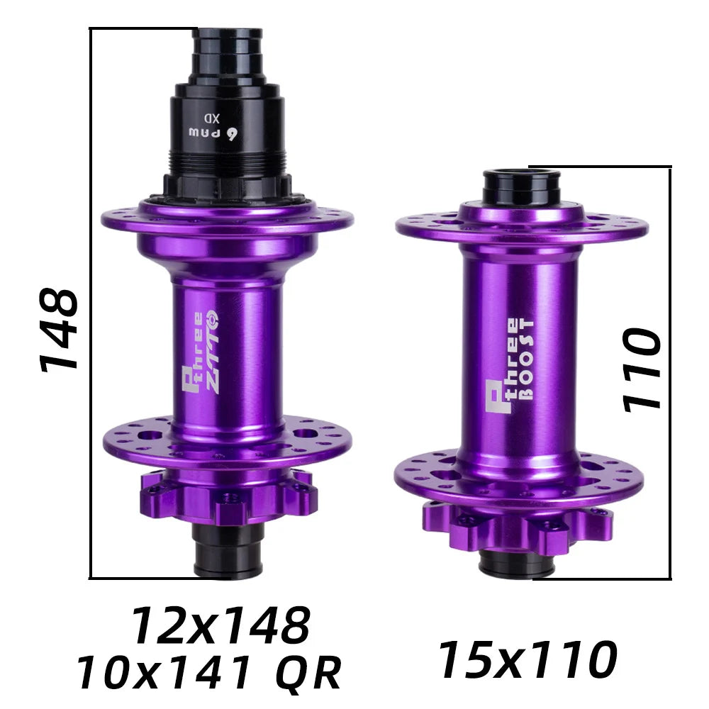 ZTTO MTB 6 Pawls Disc Brake 148 Hub Boost 32 Holes P3 VS DT 370 xm490 12x148 15x110 32h Maza 141x10 QR Thru Axle Sealed Bearing