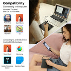 HUION HS64 Graphic Tablet 6Inch Drawing Tablets Digital Pen Pad Writing Drawing Board 8192 Stylus for Android Windows Mac Laptop