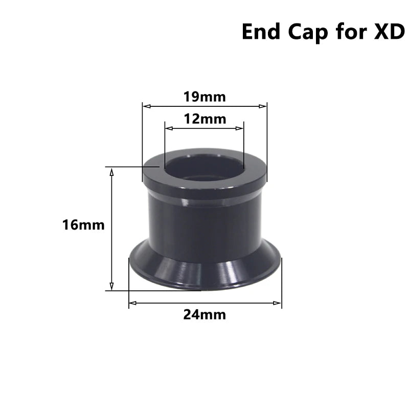 Bicycle Micro Spline Freehub MTB Road Bike Hubs Converters End Cap Adapter 11/12 Speed MS HG DT Hub Body Driver for XD DT240/350