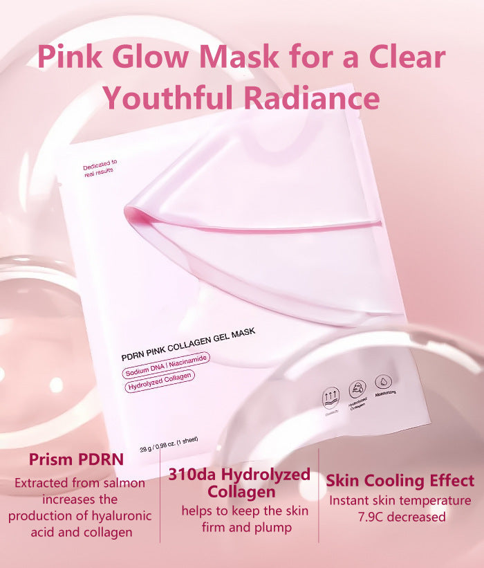 Overnight Collagen Mask Deep Anti Wrinkle Salmon DNA PDRN Glass Glow Skin Face Mask Lift Firm Improve Elasticity korean Skincare