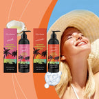 Peach Self Tanner Cream Enhancing Bronzing Boosting Darkening Sunless Tanning Sun Kissed Tone Hydrating Watermelon Bronzer Cream