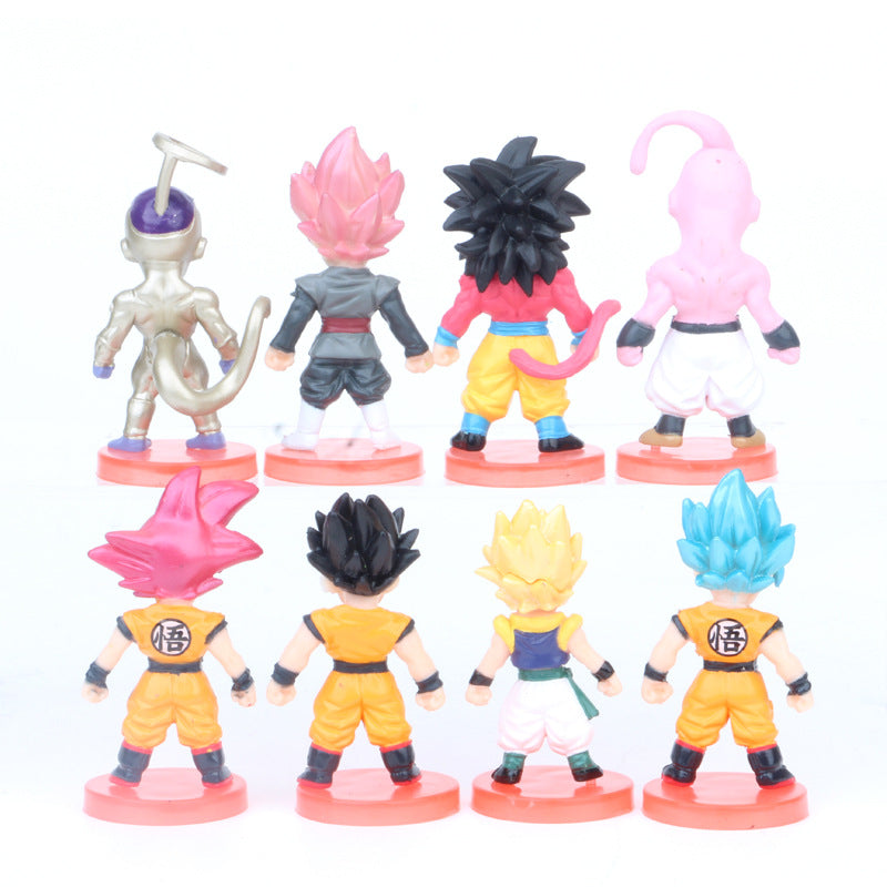 Dragon Ball Action Figure SHF Super Saiyan Anime Figurine Movable and Modifiable Doll Model Collection Toys Gifts ﻿