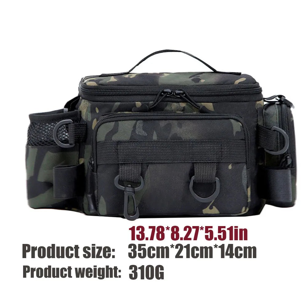 Mens Bags Fishing Back Pack Tool Backpack Shoulder Bag Goods Backpacks Sea Supplies Outdoor Rucksack Camo Entertainment Sports