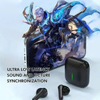 MINI5 Wireless earphones, Bluetooth 5.3 headphones with stereo bass, in-ear headphones with microphone 20-hour playback time