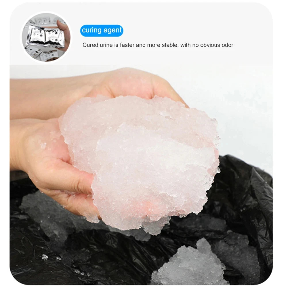 120-12PCS Camping Toilet Chemicals Liquid Waste Gelling Deodorizing Powder Eco Absorbent Gel Camping Toilet for Portable Toilet