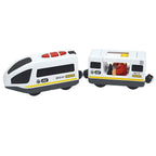 Locomotive Magnetic Car Electric Train Toys Fit All Brand Biro Wooden Diecast Slot Train Track Railway Educational Toys For Kids