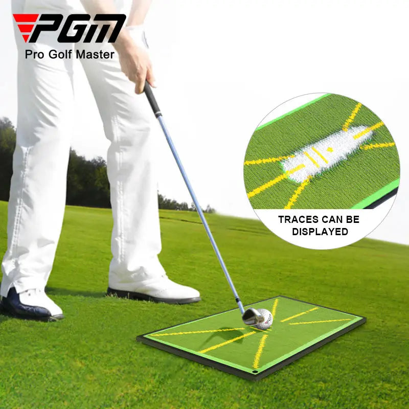 PGM Golf Training Mat for Swing Detection Batting Ball Trace Directional Mat Swing Path Pads Swing Practice Pads DJD038