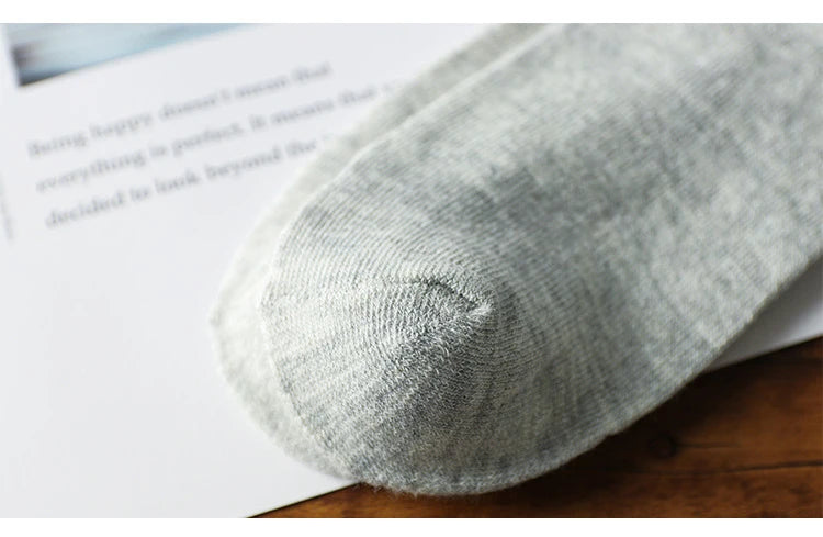 10/20/30Pairs Men's Socks Ankle Socks White Black Breathable Comfy Sweat-absorbing Boat Socks Unisex Casual Solid Short Socks