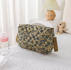 Portable Baby Diaper Storage Bag Travel Handbags for Mommy Baby Items Organizer Makeup Toiletries Bag Maternal Stroller Bag