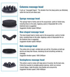 Massage Head Accessories for G5 Vibrating Massage Body Slimming Machine Beauty Salon Home Use Body Massage Weight Loss G8 Tool