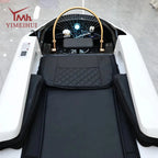 Salon Head Spa Synthetic Leather Head Therapy Beds Automatic Massage Shampoo Bed Comfortable Ergonomic Design High Density Spong