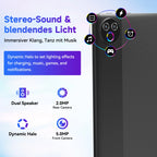 URAO Android 15 Tablet 10.1 Inch 20GB RAM 64GB ROM 5-core Dual Camera Tablets PC Set Keyboard/Case/Mouse/Stylus/Headphone