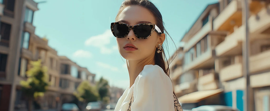 ZENOTTIC Polarized Sunglasses Women Cat-Eye: Trendy Cateye Sunglasses for Woman - Cute Sun Glasses UV400 Protection