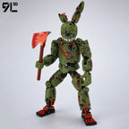9L3D Printed FNAF Freddy Fazbear's Pizza Springtrap Toys Action Figures Anime Model Lucky13 Dummy13 Titan13 Ornaments Gifts
