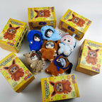*In Stock  Naruto Itachi Sasuke Kakashi Gaara Series Blind Box Trendy Toy Figure Plush Pendant Collection Christmas Gift
