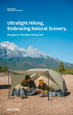 Naturehike Mongar UL 2 Tent 2 Person Backpacking Tent 20D Ultralight Travel Tent Waterproof Hiking Survival Outdoor Camping Tent