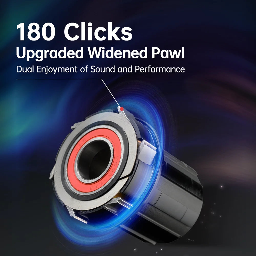 ARC MT088 MTB Hub 6 Pawls 180 Clicks Sealed Bearing Hub Front 9x100 15x100 Rear 10x135 12x142 Bicycle Cube 8 9 10 11 12 Speed
