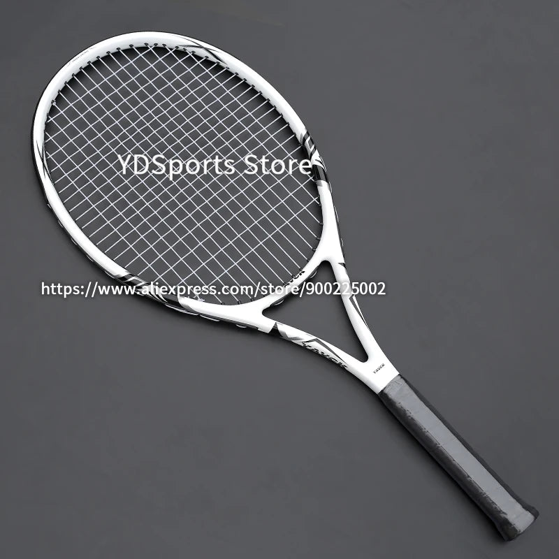 Professional Ultralight Racquet Composite Carbon Aluminium Alloy Tennisracket 45-55LBS Training Tennis Rackets Unisex Trainer