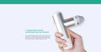 Kica Mini 3 Massage Gun, 3000RPM Stepless Speed, 7kgf Impact Force, 4 Heads, 255g Lightweight Sport Muscle Massager
