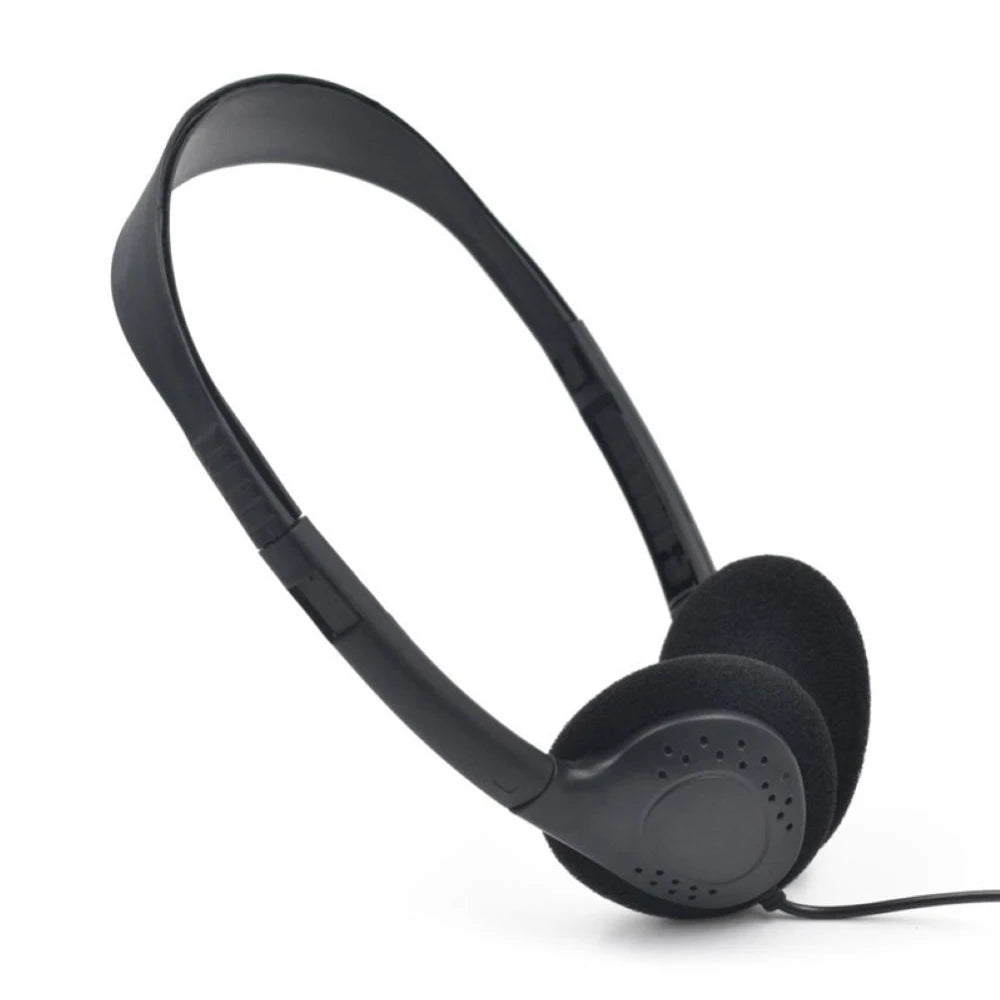3.5mm Wired Computer Headphone No Microphone Gaming Headset Noise Canceling Sports MP3 Earphone Wired Stereo Headset Universal