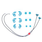 Swimming Ear Plugs for Adults, 3 Pairs Waterproof Reusable Silicone Swim Earplugs with Removable Cord,Perfect for  Water Sports