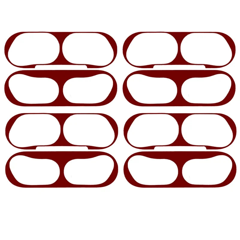 1-4Sets Metal Dustproof Sticker for Airpods Pro 3 Guard Ultra Thin Anti-Scratch Film Protector for Airpod Pro3 Case Accessories