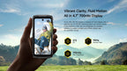 Ulefone Armor Mini 20 Pro 5G 4.7" Rugged Phone 64MP Night Camera  6200mAh Smartphone LED Light 16+256GB Android 14 Mobile phone