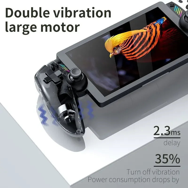 M28 Portable Retro Video Game Console 7.1" HD LCD 128GB 4000mAh 3D Game Support PS2 30+ Simulators Dual Joystick