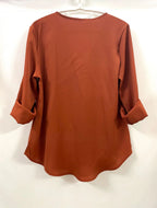 2024 Quality HotSale Plus Size Deep V Neck Women Blouse Chiffon Cool Loose Shirt Fashion Casual Ladies Tops Sexy Zipper Pullover