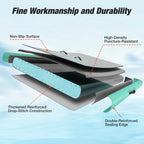 Inflatable Float Air Mattress Ladder+Rope+Pump Water Sports Gear Floating Mat Dock Platform for Lake/Island/Swimming Pool