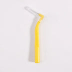100pcs L-Shape Interdental Brush Wire Orthodontic Interdental Brush Orthodontic Toothbrush Soft Bristle Oral Care