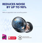 (EU stock) Soundcore by Anker Space A40 Bluetooth headphones, 98% automatic noise cancellation, wireless earbuds