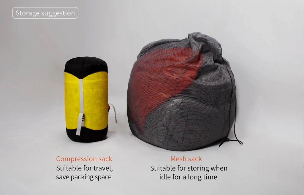 AEGISMAX Wind Hard Dusk Upgrade 7D Nylon DWR 800FP Ultra Dry Down Pro Ultralight Sleeping Bag Camping and Hiking for Men & Women