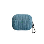 Winter Matte Corduroy Fabric Hook Earphone Case For Apple Airpods 1 2 3 4 Pro 3 2 Wireless Bluetooth Earphone Anti Scratch Cover
